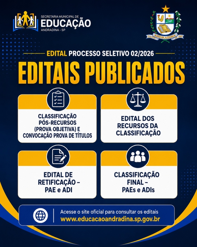 Noticia secretaria-municipal-de-educacao-publica-novos-editais-do-processo-seletivo